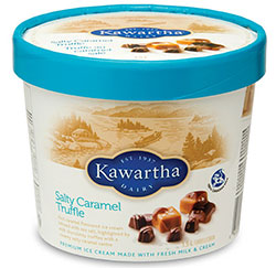 Salty Caramel Truffle Ice Cream