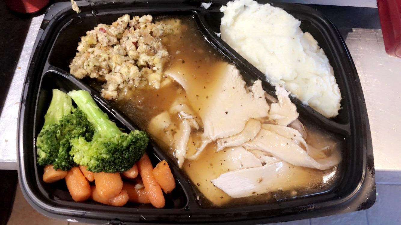 thanksgiving turkey dinner from oliver's butcher and catering in welland