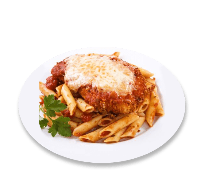 Chicken Parm and Pasta