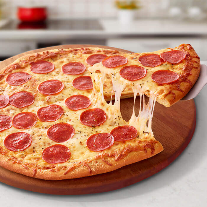 Pepperoni and Cheese Pizza